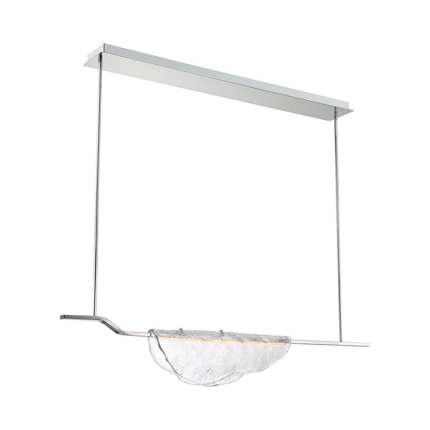 Savona Linear LED Chandelier in Detail.