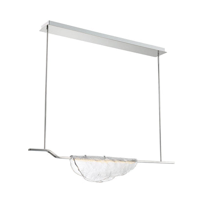 Savona Linear LED Chandelier in Detail.