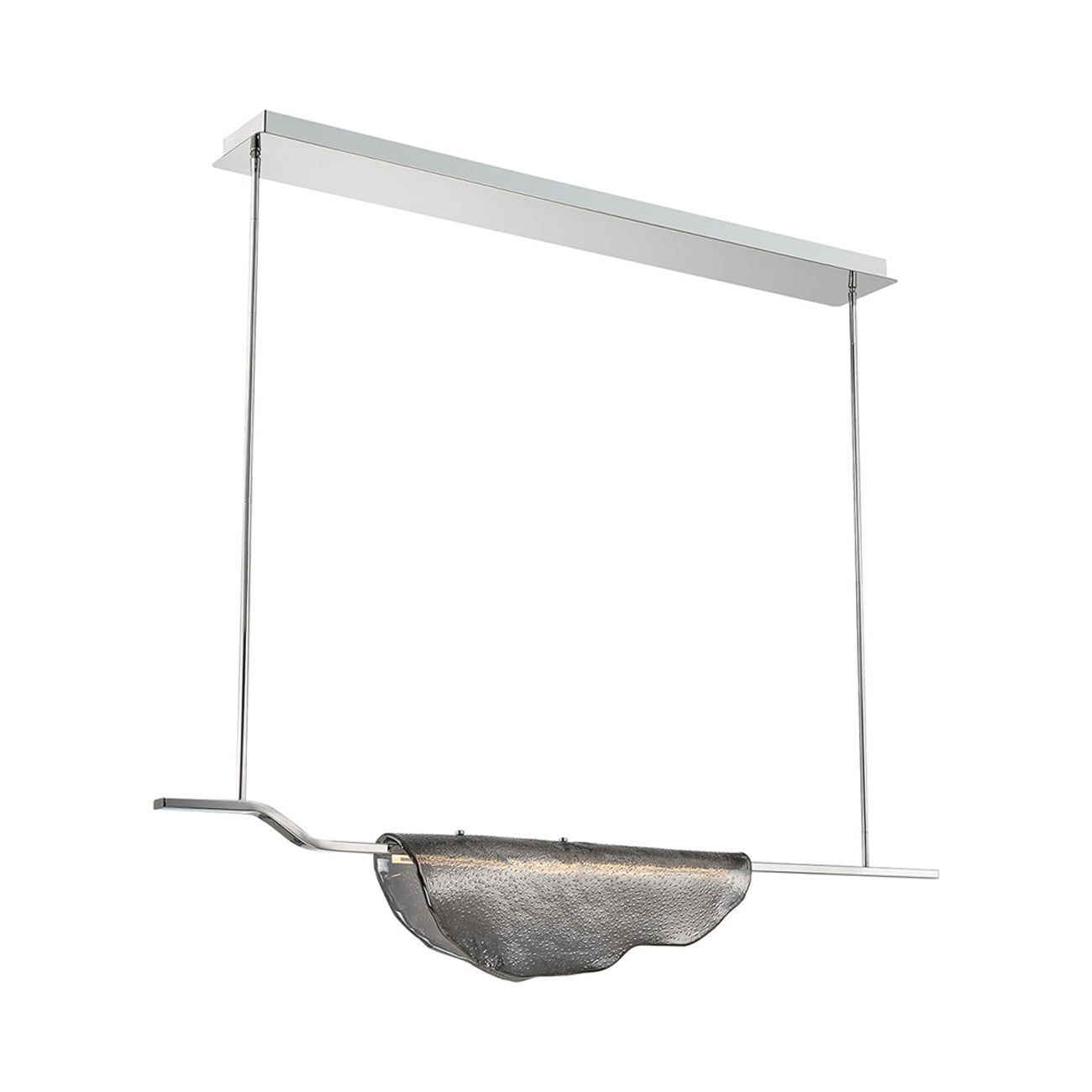 Savona Linear LED Chandelier in Detail.