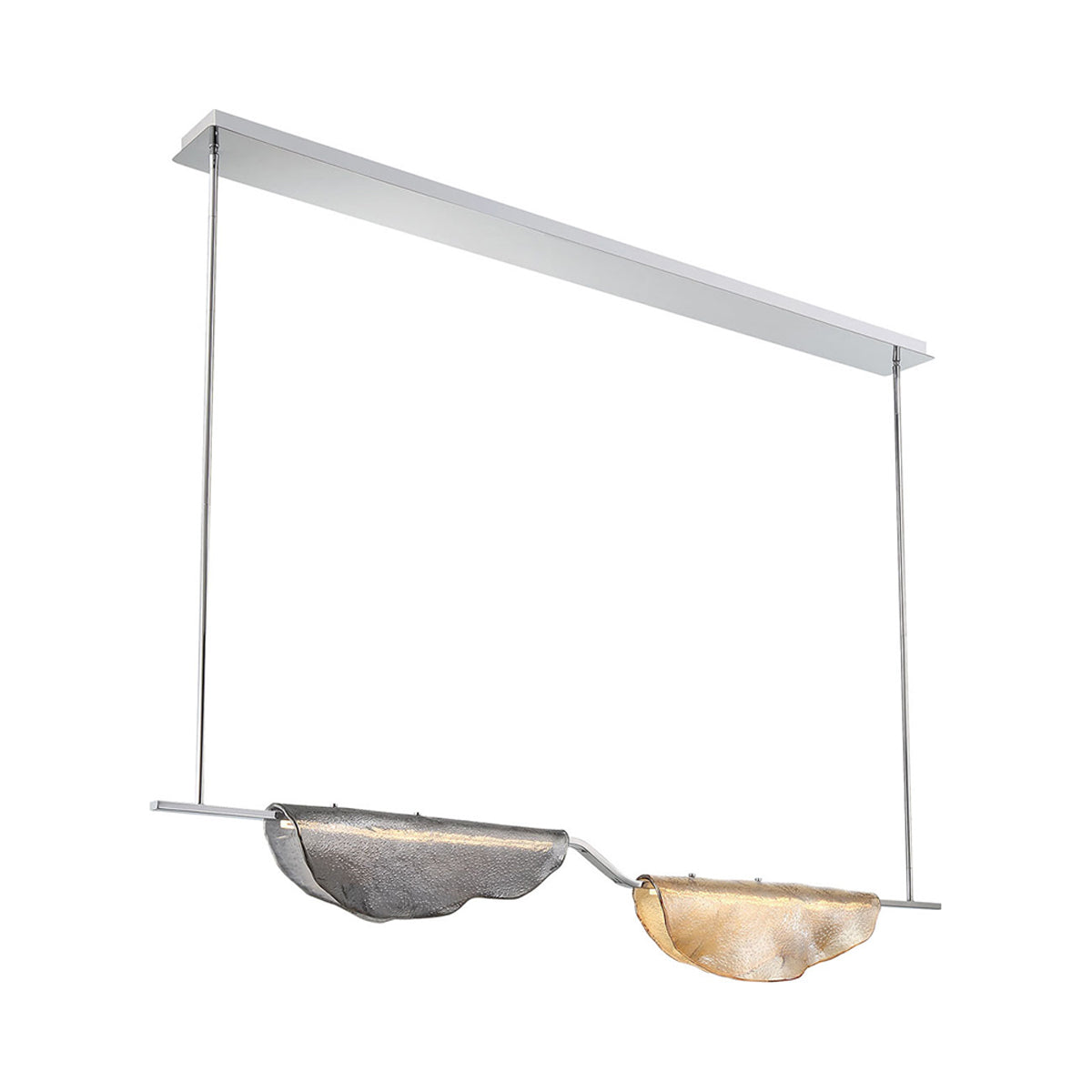 Savona Linear LED Chandelier in Detail.