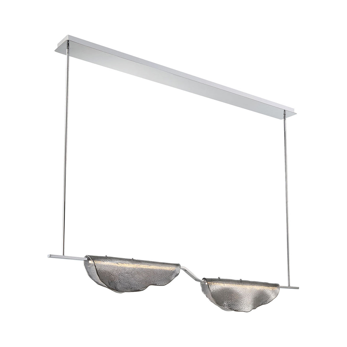 Savona Linear LED Chandelier in Detail.