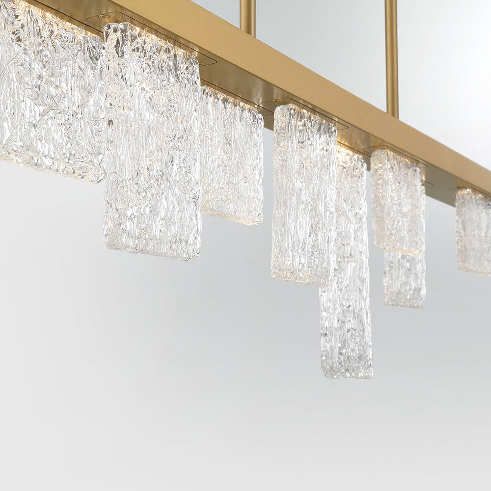 Siena Linear LED Chandelier in Detail.