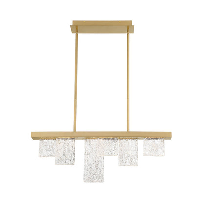 Siena Linear LED Chandelier in Detail.