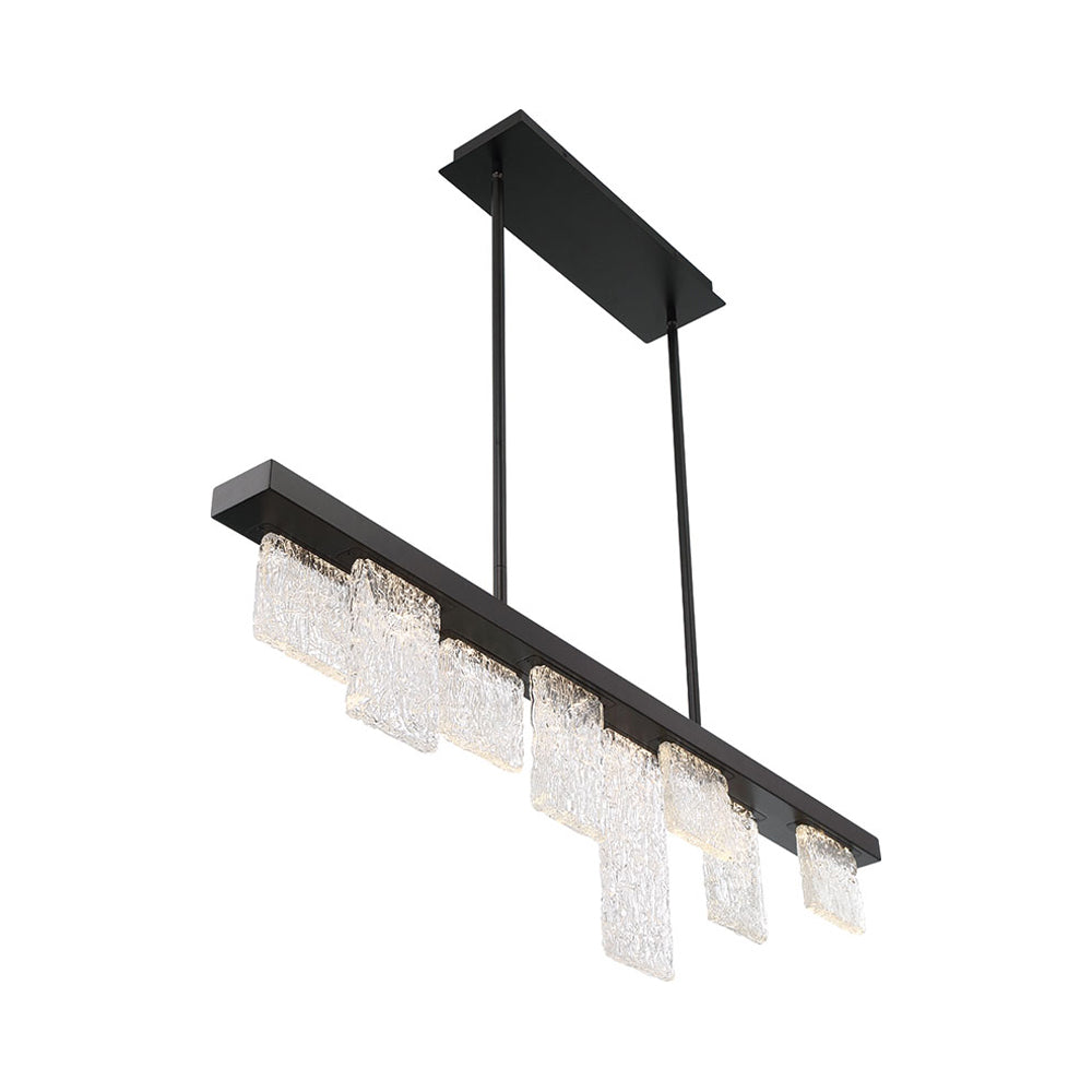 Siena Linear LED Chandelier in Detail.