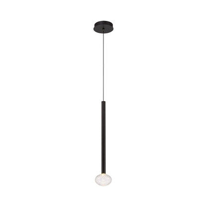 Soffio LED Pendant Light in Matte Black.