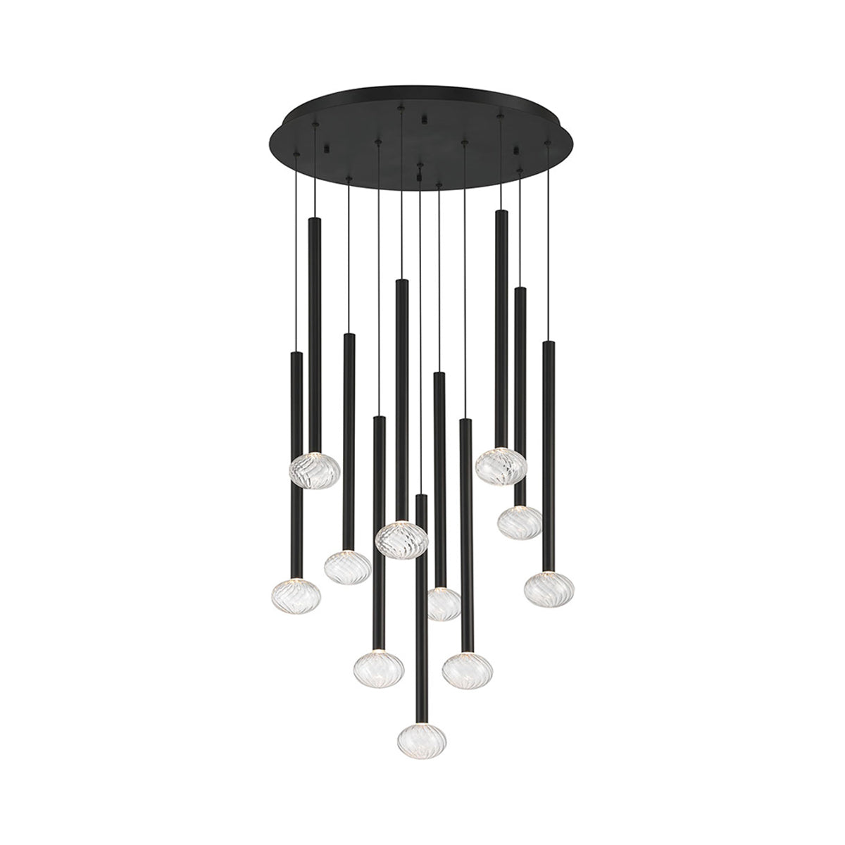 Soffio Round LED Chandelier.
