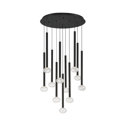 Soffio Round LED Chandelier.