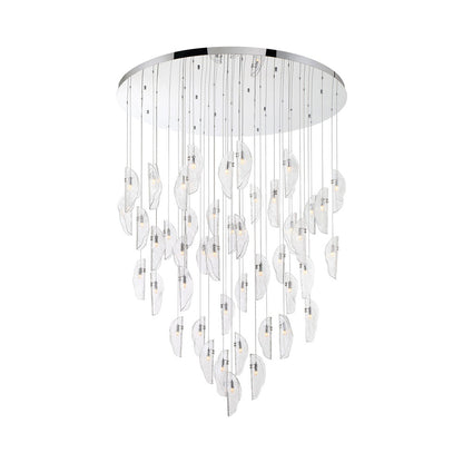 Sorrento Grand Chandelier in Chrome/Clear (45-Light).
