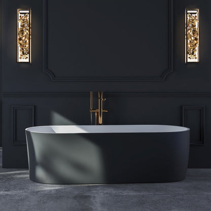 Terlizzi LED Bath Vanity Light in bathroom.