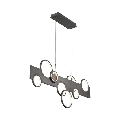 Torino Linear LED Chandelier in Detail.