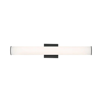 Trani LED Bath Vanity Light in Matte Black.