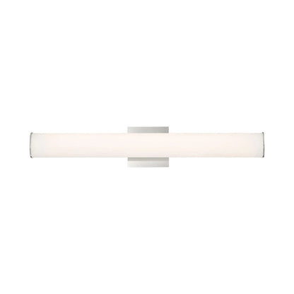 Trani LED Bath Vanity Light in Satin Nickel.