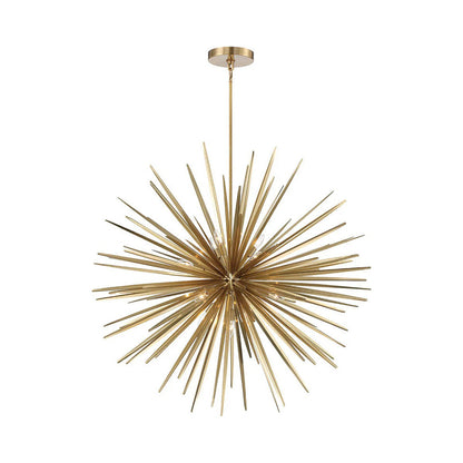 Trapani Chandelier in Soft Brass (14-Light).