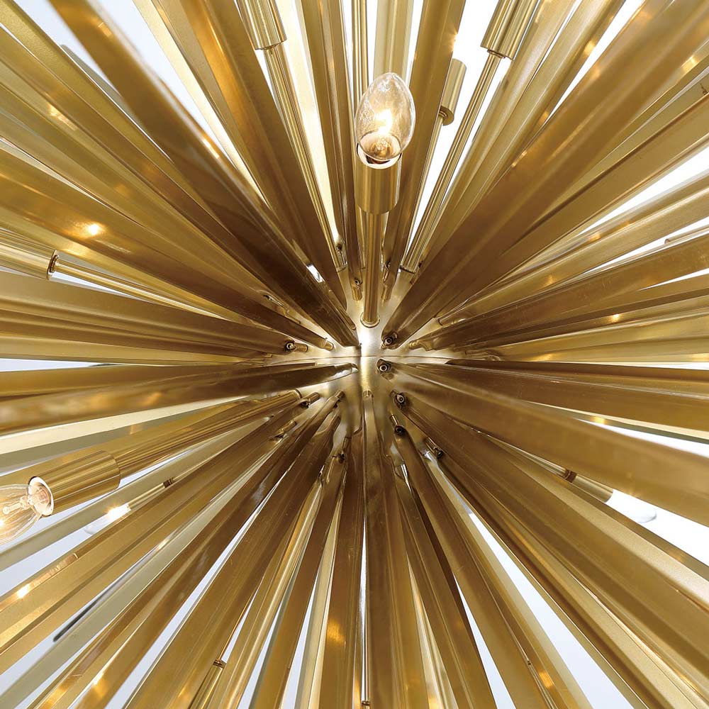 Trapani Chandelier in Detail.