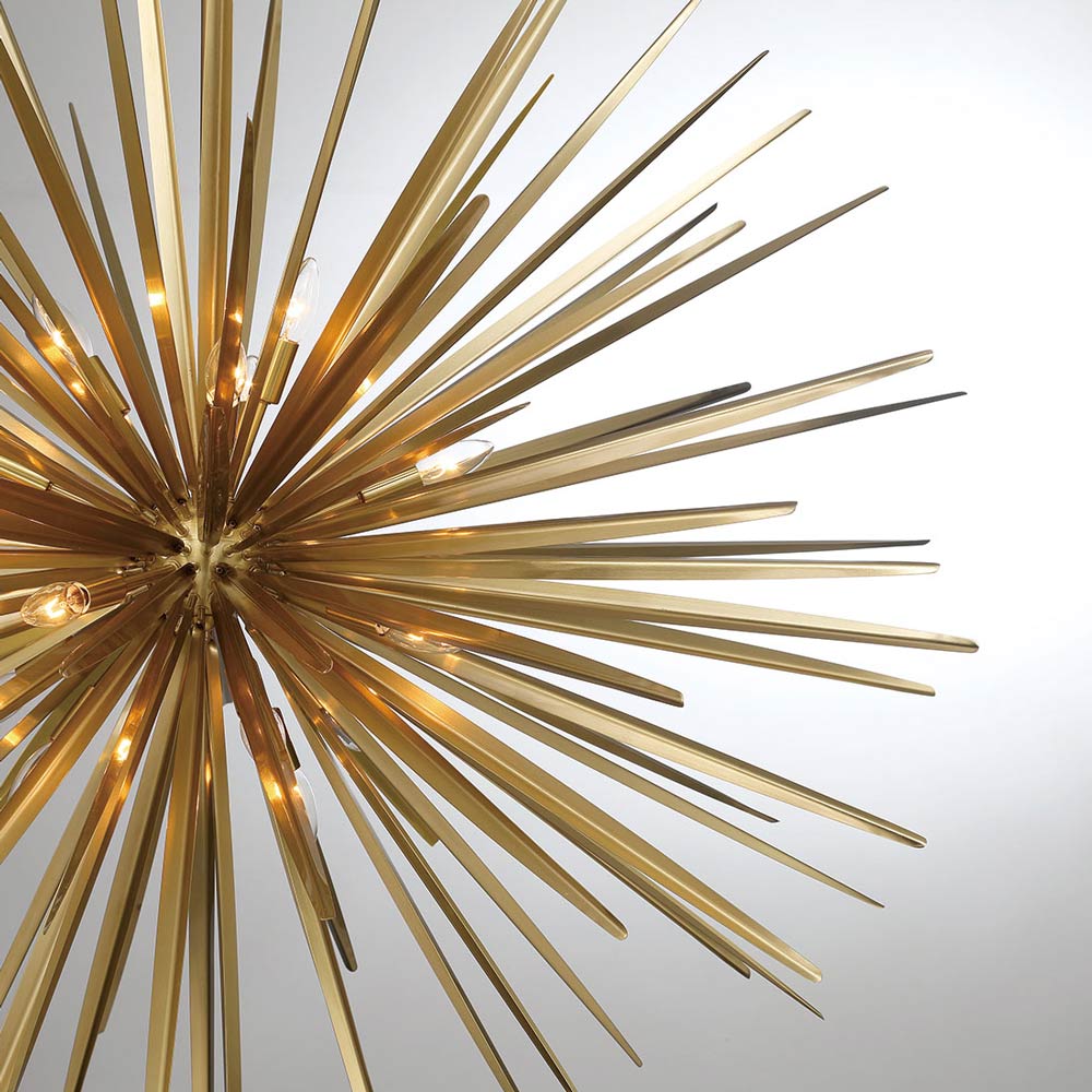 Trapani Chandelier in Detail.