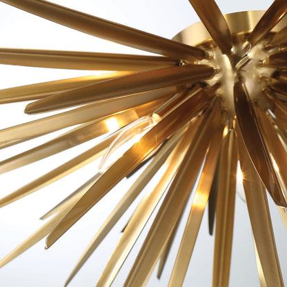 Trapani Flush Mount Ceiling Light in Detail.