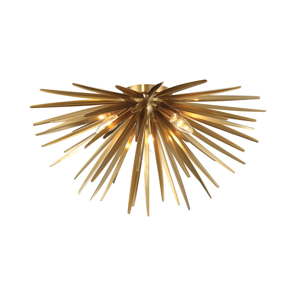Trapani Flush Mount Ceiling Light in Detail.