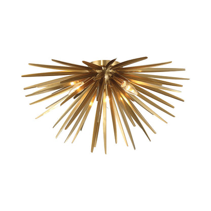 Trapani Flush Mount Ceiling Light in Detail.