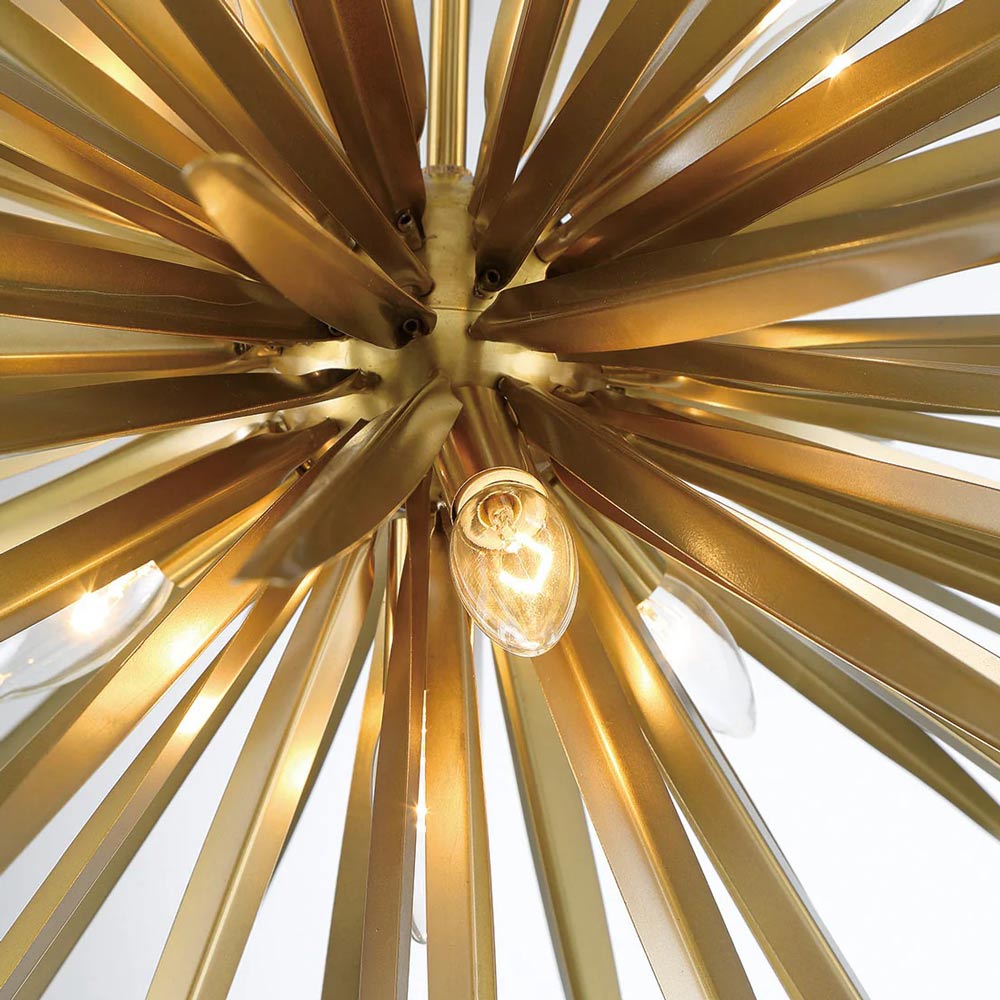 Trapani Grand Chandelier in Detail.