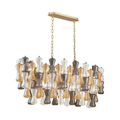 Veneto Oval Chandelier in Detail.