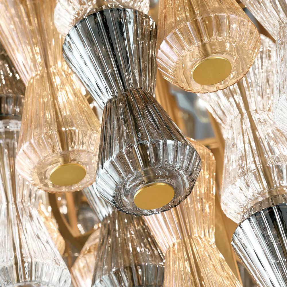 Veneto Oval Chandelier in Detail.