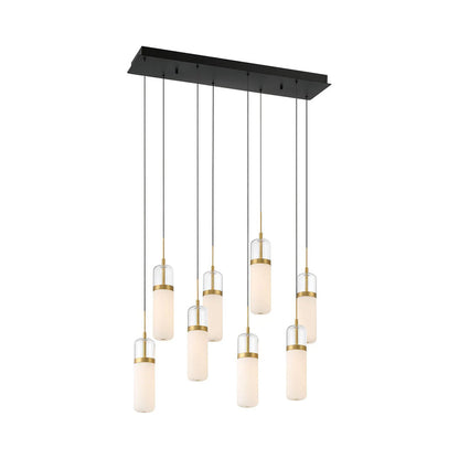 Verona Rectangular LED Chandelier.