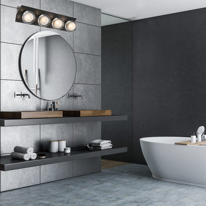 Vinci LED Bath Vanity Light in bathroom.