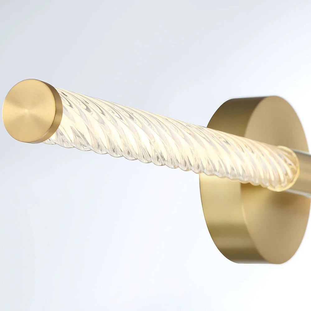 Volterra LED Bath Vanity Light in Detail.