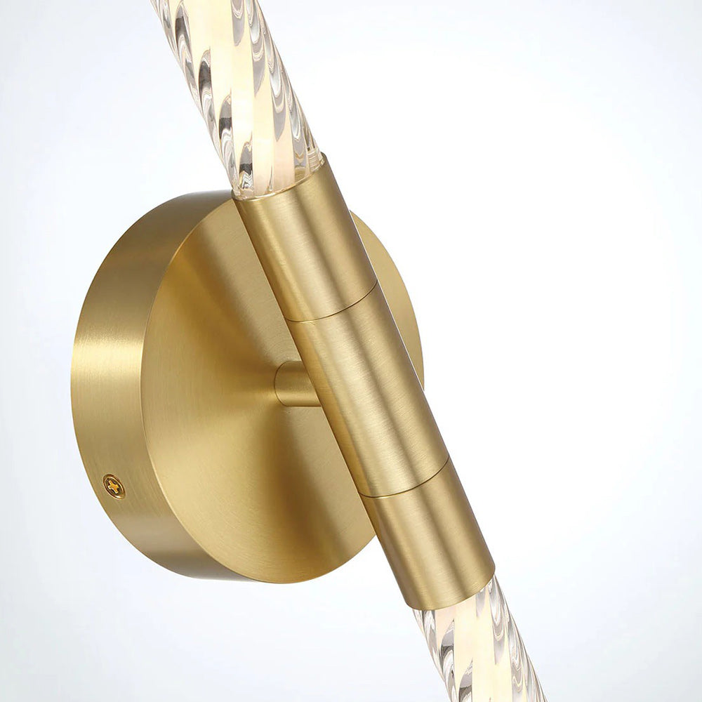 Volterra LED Bath Vanity Light in Detail.