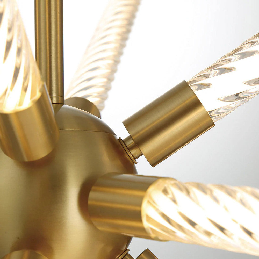 Volterra LED Chandelier in Detail.
