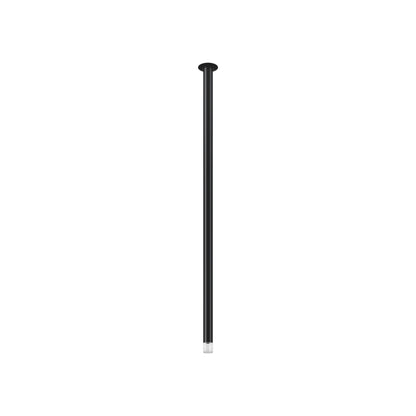 A-Tube Nano Swing LED Flush Mount Ceiling Light in Matte Black (Medium).