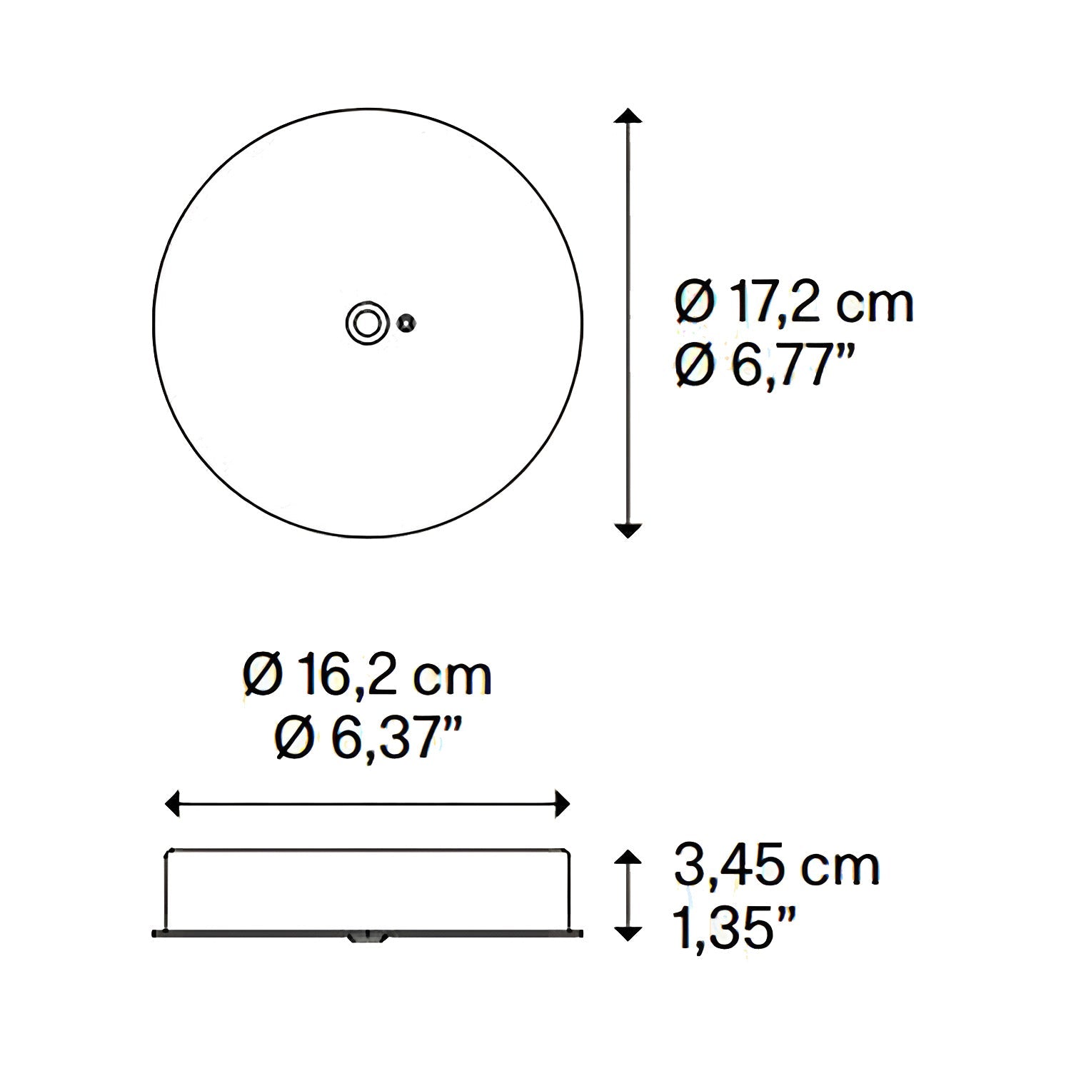 Central Canopy - line drawing.