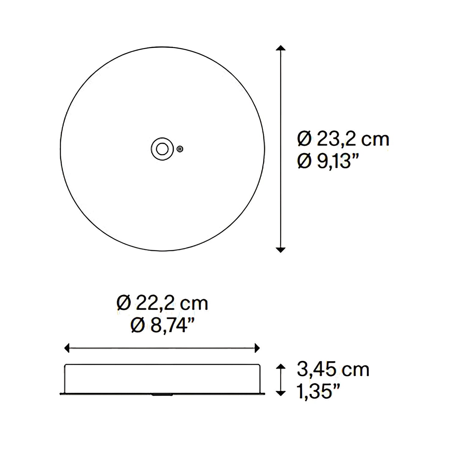 Central Canopy - line drawing.