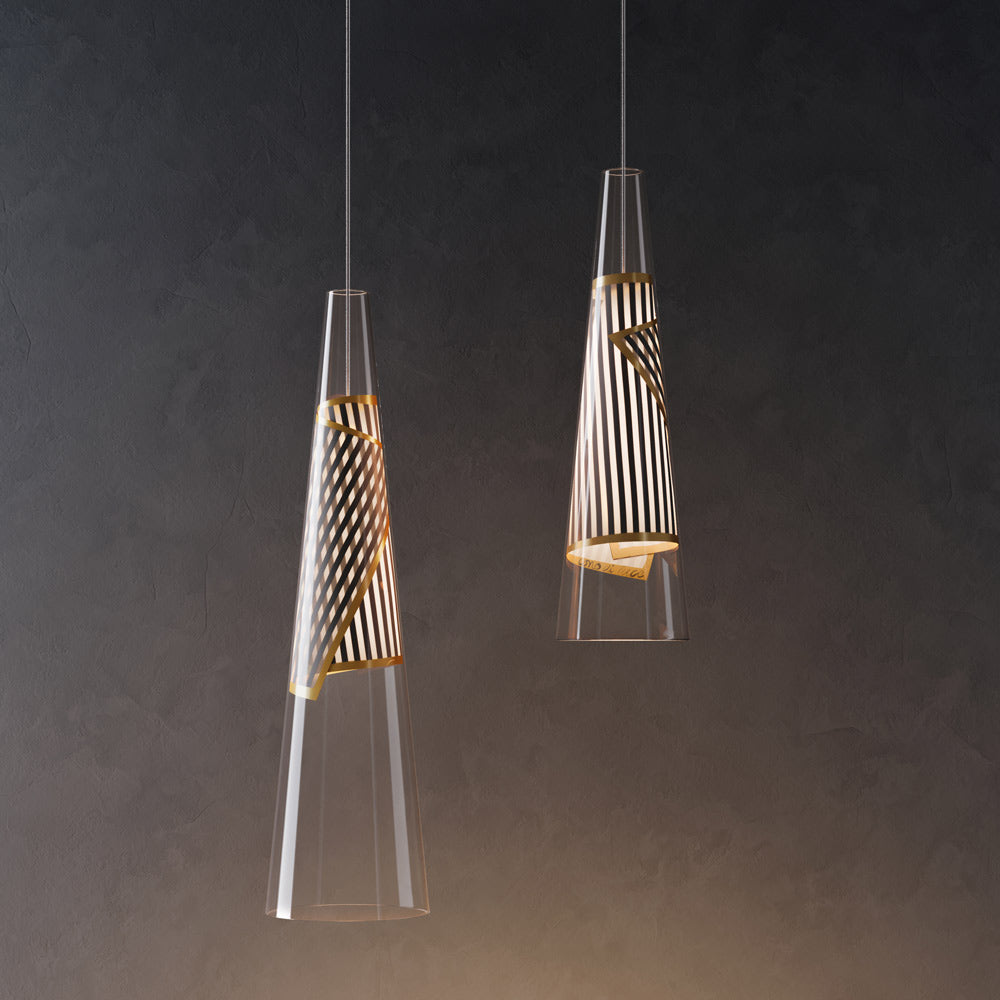 Cono di Luce LED Pendant Light in Detail.
