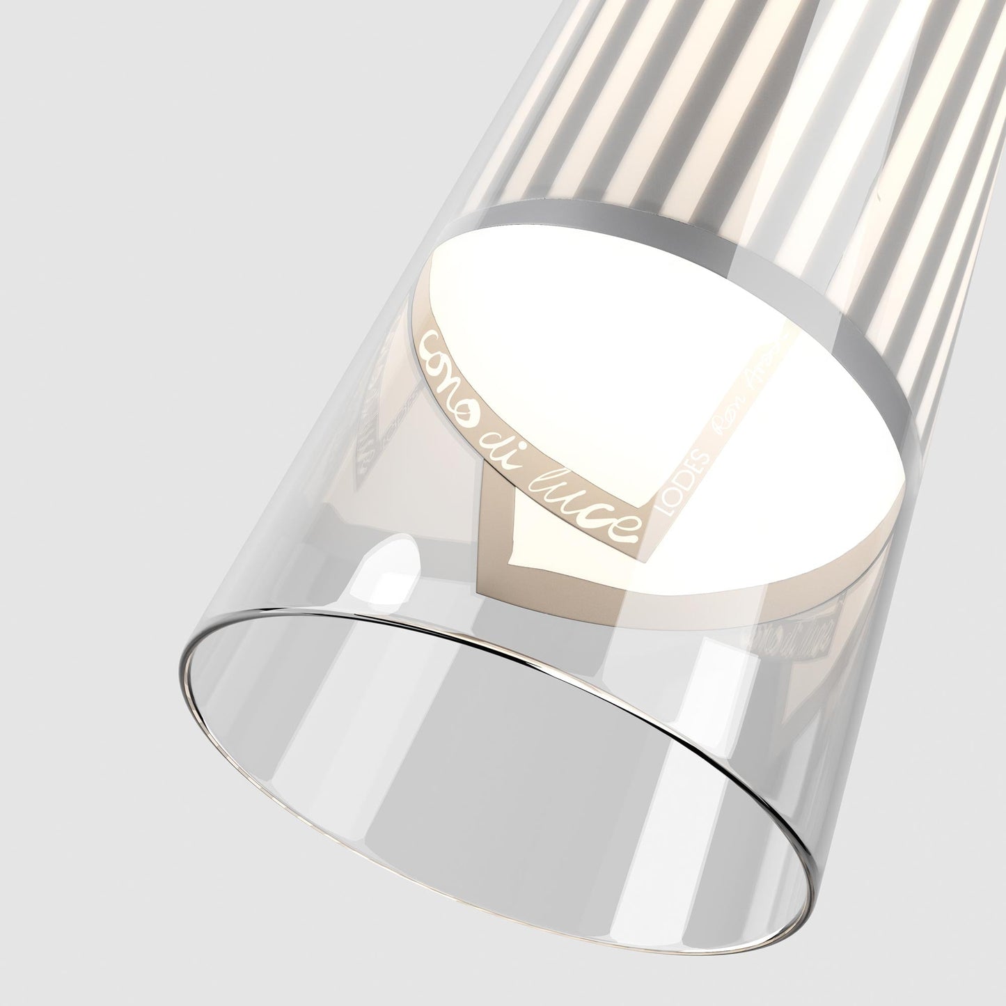 Cono di Luce LED Pendant Light in Detail.