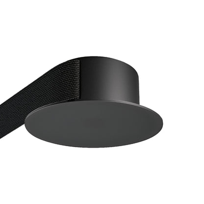 Map Start Point Ceiling in Matte Black/Indirect Light.