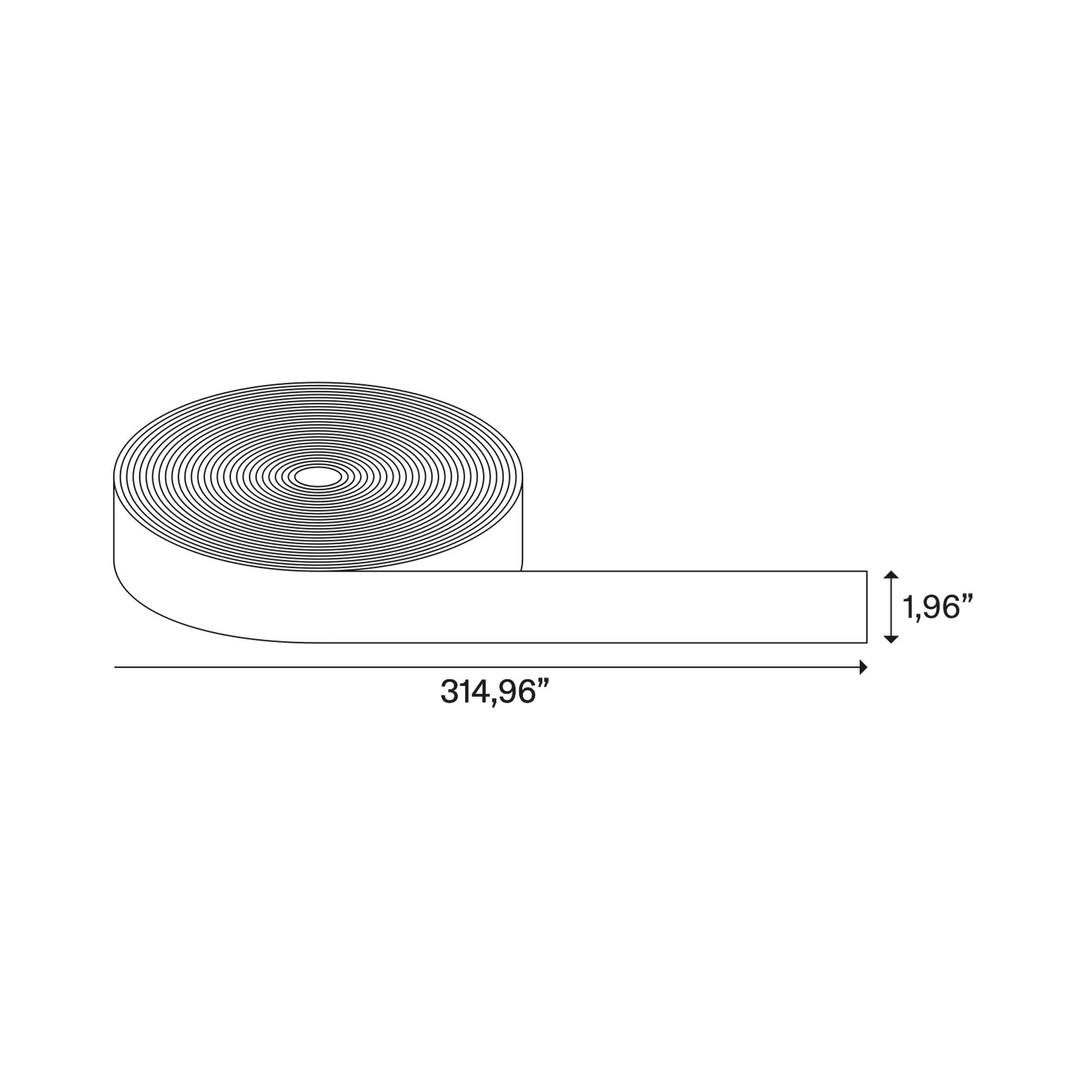 Map Tape - line drawing.