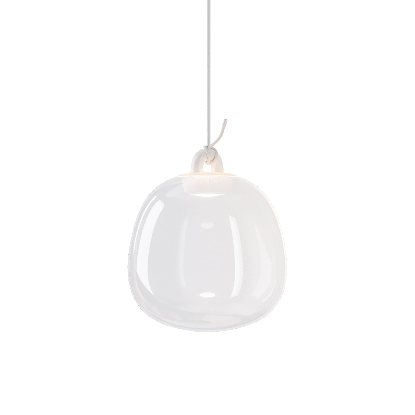 Oblo'Cluster LED Pendant Light in Clear (Small).