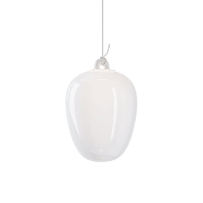Oblo'Cluster LED Pendant Light in Silk White (Medium).