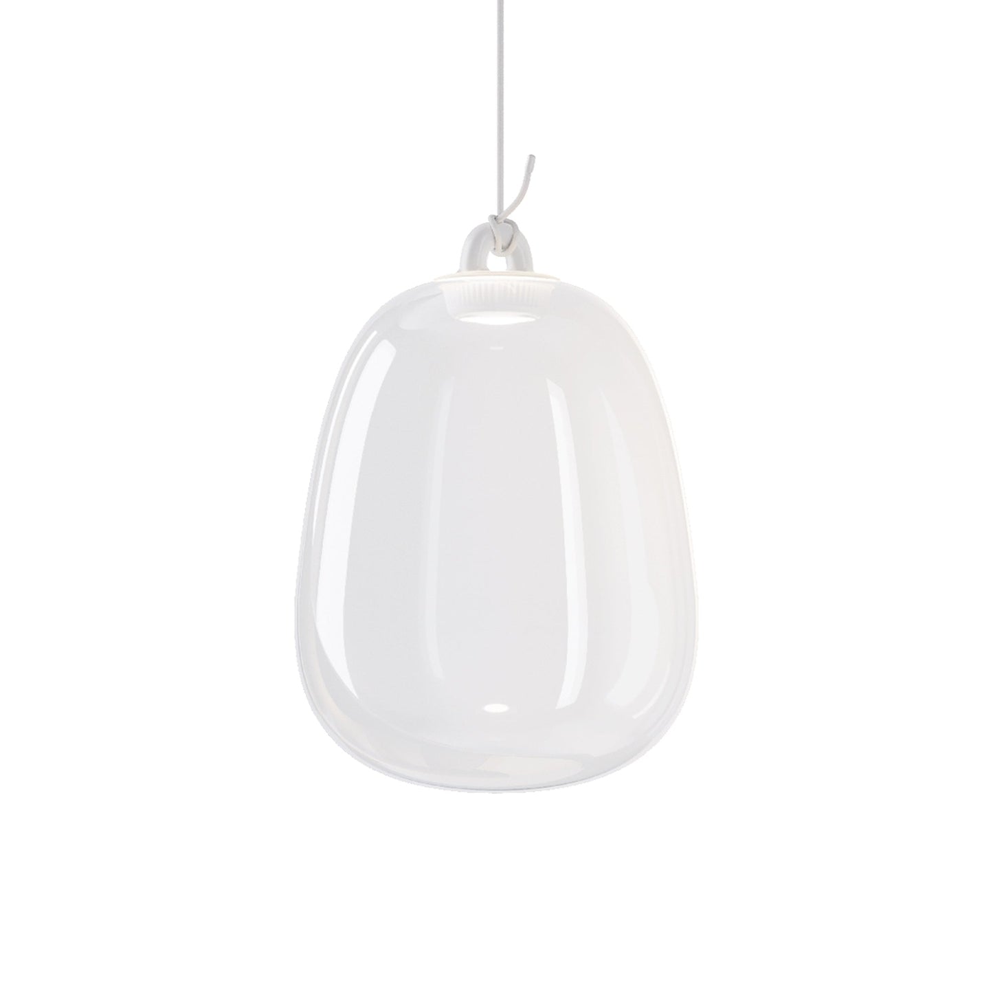 Oblo'Cluster LED Pendant Light in Clear (Large).