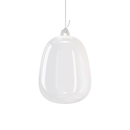 Oblo'Cluster LED Pendant Light in Clear (Large).
