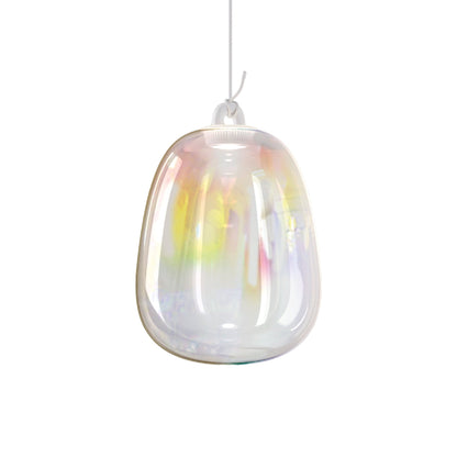 Oblo'Cluster LED Pendant Light in Rainbow (Large).