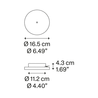 Radial Canopy - line drawing.