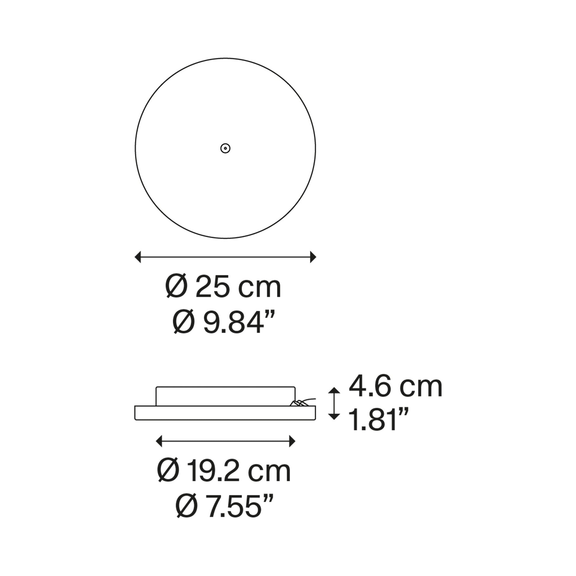 Radial Canopy - line drawing.