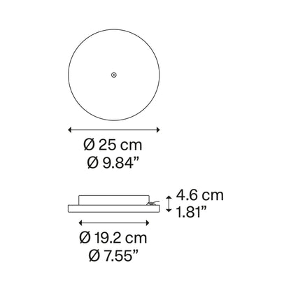Radial Canopy - line drawing.