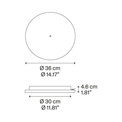 Radial Canopy - line drawing.