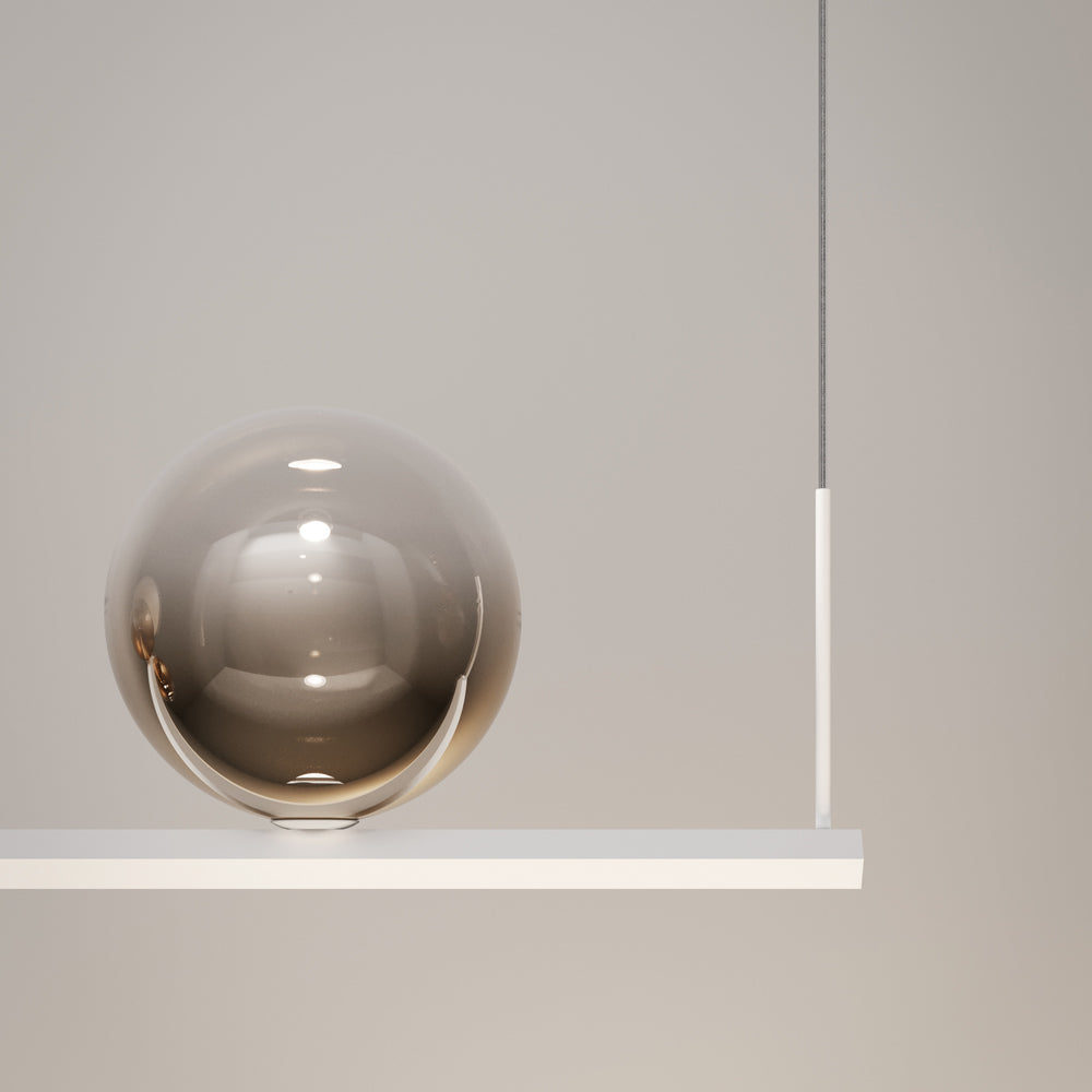 Random Stick Long LED Pendant Light in Detail.