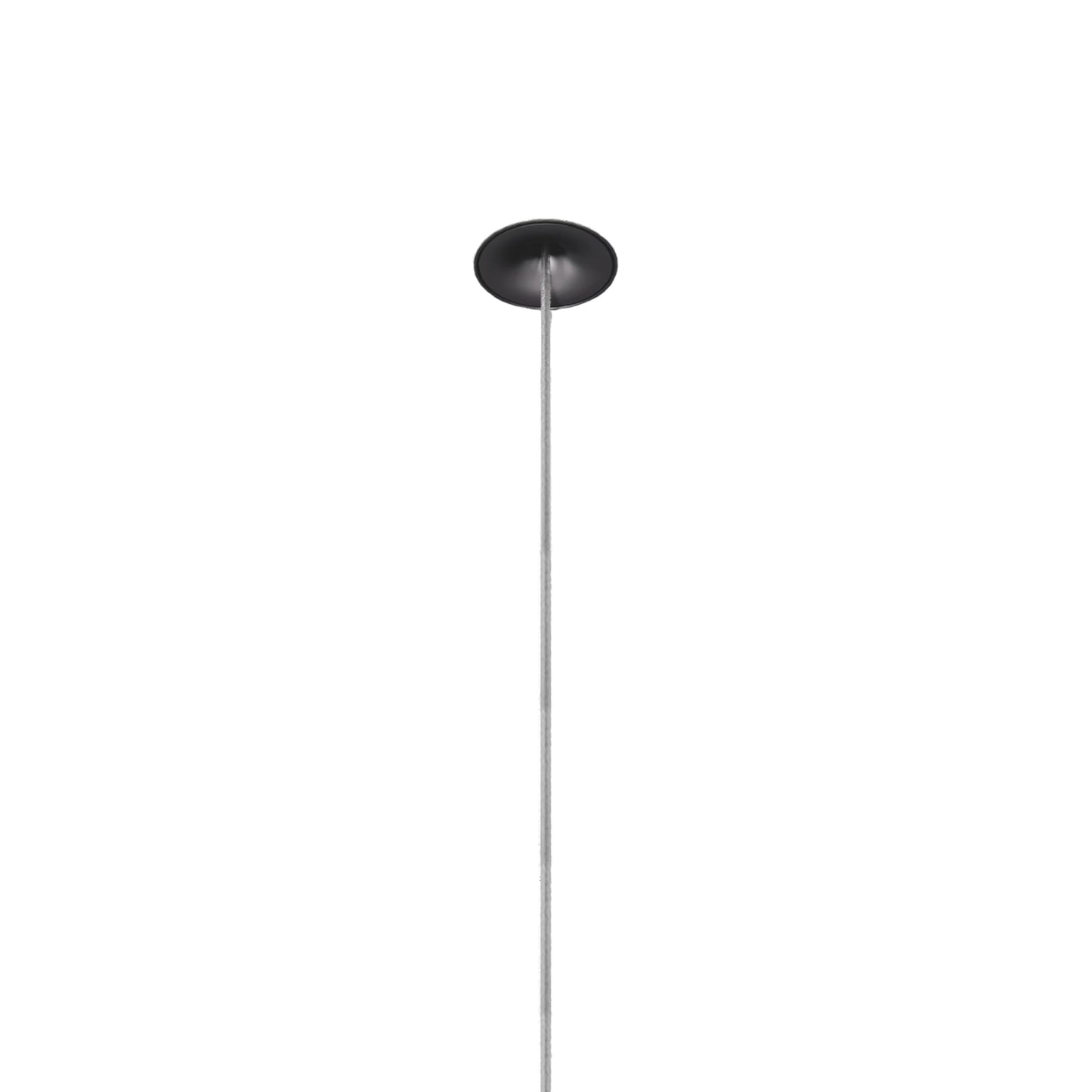 Recessed Micro Trimless Deep Canopy in Black.