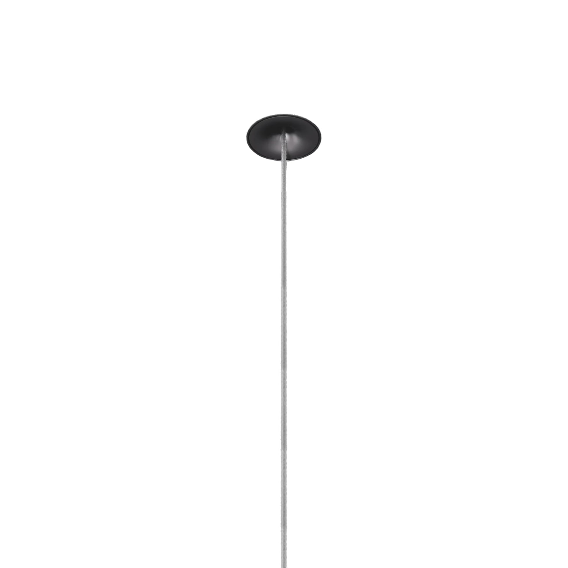 Recessed Micro Trimless Deep Canopy in Black.