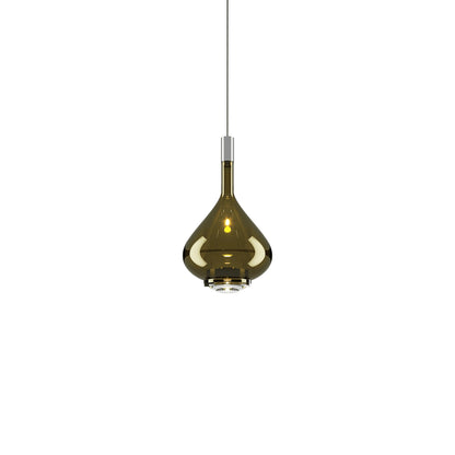 Sky-Fall LED Pendant Light in Golden Sage (Large).